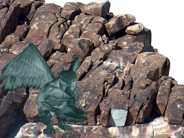 Creation of Gargoyle Hill: Step 2